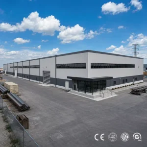 Steel Structural Grade Hot Rolled Section Steel Structure Warehouse for Manufacturing Plant Waterproof Iso 9001 International