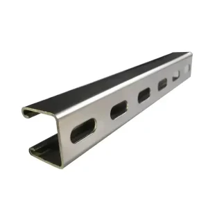 Steel Structural Solar Mounting Brackets Scaffolds S350GD Metal Supports Steel Channels