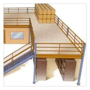 Steel Structure Attic Style Loft Racking Platform Mezzanine Floor System