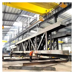 Steel Structure Beams Welding Fabrication Steel Truss Lattice Columns Box Columns Price