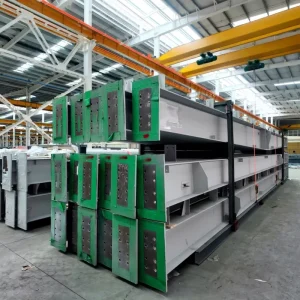 Steel Structure Building Core Component Steel Columns Framework H Beam with Painting Service