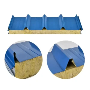 Steel Structure Building Sandwich Panel for Color Steel Rock Wool Sandwich Panel