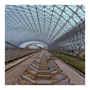 Steel Structure Building Station Steel Space Frame Structure Toll Stations Deck Platform School Stadium Airport Steel Structure