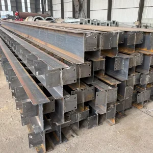 Steel Structure Building Steel H Beam Prefabricated Steel Structure Components for Workshop Warehouse Building
