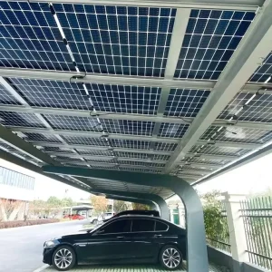 Steel Structure Carport Suitable for Parking Locations Such As Hotels Schools Villas Etc