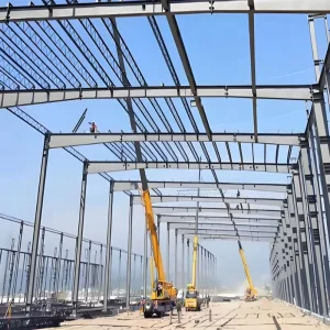 Steel Structure Components Prefab Warehouse Light Steel Structures