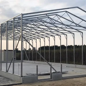 Steel Structure Construction and Column for Multi-story Building Workshop Building Prefabricated Metal Buildings