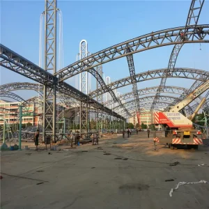 Steel Structure Factory Metal Frame Prefabricated Steel Roof Trusses Beam Building