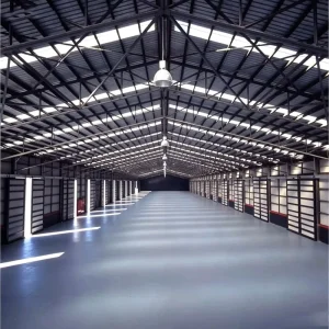 Steel Structure Manufacturing Workshop Building Industrial Factory Warehouse Prefab Galvanized Steel Frame Engineering Supply