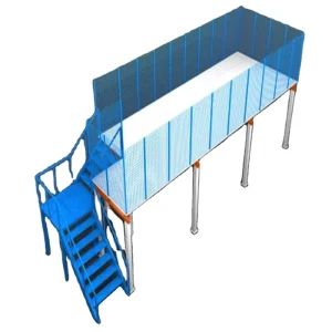 Steel Structure Mezzanine Floor Platform for Industrial Storage
