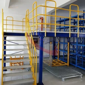 Steel Structure Mezzanine Platform Industrial Shelving Rack Heavy Duty Storage Shelves for Warehouse Use