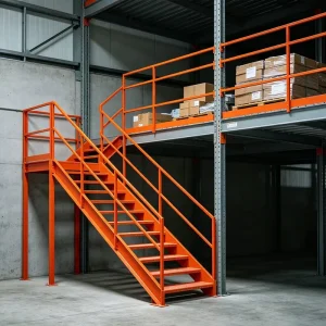 Steel Structure Mezzanine Platform Rack System Heavy Duty Modular Design Corrosion Protection Warehouse Storage Expansion