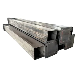 Steel Structure Platform Columns Building Pillars Welding Parts According to Your Drawing