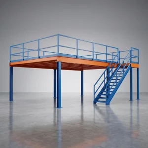 Steel Structure Platform Industrial Mezzanine Platform Heavy Duty Warehouse Storage Floor System