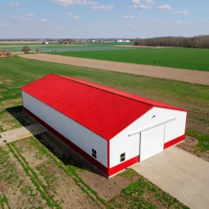 Steel Structure Prefabricated Fabricated Building Workshop Warehouse Light Steel Construction Frame Manufacturer