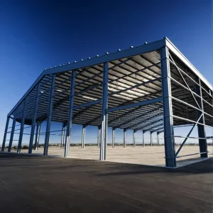 Steel Structure Solar Shed Metal Solar Panel Roofing Shed Warehouse Solar Energie System