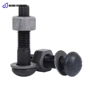 Steel Structure Torsional Shear Bolt 10.9 Grade Semicircular Head Zinc Finish Construction Bridge Engineering Connection