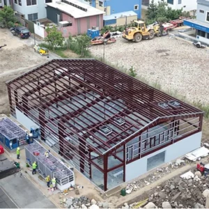 Steel Structure Warehouse Industrial Building Factory Directly Supply Modern Design Fast Install Warehouse