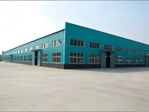 Steel Structure Warehouse Large Span Galvanized Steel for Heavy Goods Storage Fire Resistant Corrosion Proof
