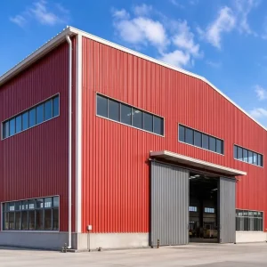 Steel Structure Workshop Building Prefab Industrial Factory Warehouse Affordable Low Cost Anti Rust Quick Install