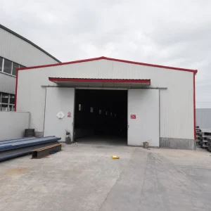 Steel Structure Workshop Manufacturer Steel Building With Overhead Crane for Heavy Industry for Modern Factory Construction