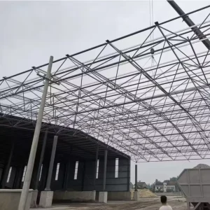 Steel Structure Workshop Steel Structure Gas Station Canopy Space Frame Roof Design Space Frame Supplier