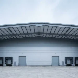 Steel Structure Workshop Warehouse Q355B S355 ASTM A572 H Beam BIM Shop Drawing Design Fabrication Manufacturer Supplier China