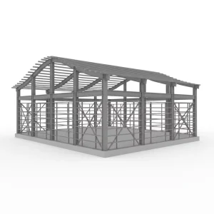 Steel Structure customizable for building assembly and welding heavy duty square columns and steel box columns