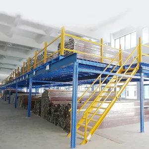 Steel Structured Corrosion Protected Powder Coated High Load Bearing Mezzanine Storage System Rack Racks