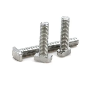 Steel T Bolt for Universal T Slot Aluminum Profile Mounting and Structural Support