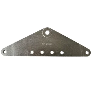 Steel Triangle Yoke Plate L Type Hot Dip Galvanized Power Fitting for Overhead Transmission Line Electric Power Line Fitting