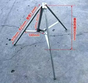 Steel Tripod For Support Prop Scaffolding Parts For Steel Prop Tripod Adjustable Steel Jack Prop Tripod