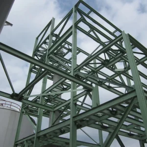 Steel Truss Structures Enabling Wide Space Coverage and Flexible Layout Designs