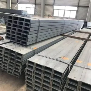 Steel U Channel C Section Shaped Steel Channel Q235B Q355B Profile Galvanized 6m-12m U Steels Beams For Building