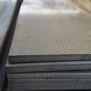 Stock Diamond Plate Q235b q345b q355bTread Plate Suitable for Floor Platform Stair Workshop Ship Deck