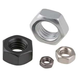 Stover Lock Hex Nut with Self Locking Structure Anti Loosening Hex Fastener Nuts for Vibration Equipment and Vehicle Parts