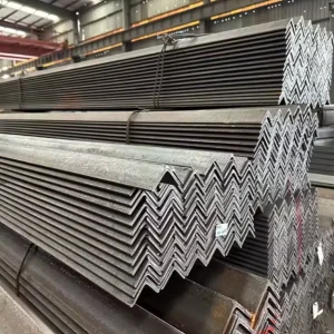 Structural Black Hot Rolled Iron Steel Angle Bar Angle Steel