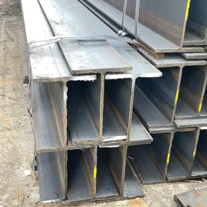Structural H Beam Portal Crane Gantry Wide Flange Steel I Section Profile 5000T