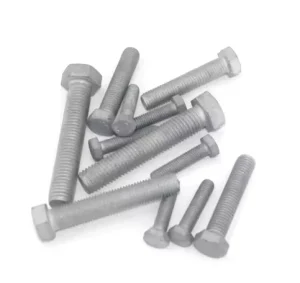 Structural Integrity HDG Bolt DIN931 Grade 8.8 10.9 High Load Hot Dip Galvanized Fastener for Large Scale Bridge Framework