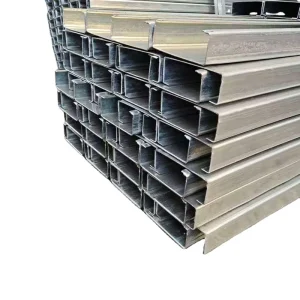 Structural Steel Galvanized Carbon Mild Z C Channel Steel Profile Z Purlin Z Beam Z Bar Section Steel for Roofing