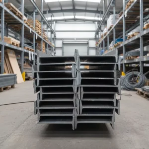 Structural Steel I Beam SS400 ASTM A36 for Bridge Framework and Industrial Warehouse