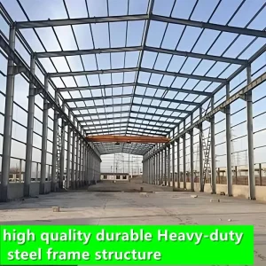 Structural Steel Prefab Components for Modern Warehouse School Mall Hotel Hospital Buildings Earthquake Resistant 50+ Year Life