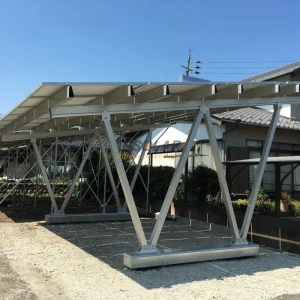 Sturdy Aluminium Solar Roof Carport Racking Structure Carport Structure Solar System Pergola