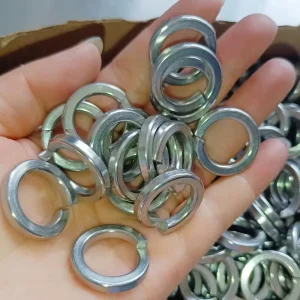 Sturdy High Tensile Steel HDG Spring Washer Heavy Duty Safety Washer for Construction Machinery and Mining Equipment