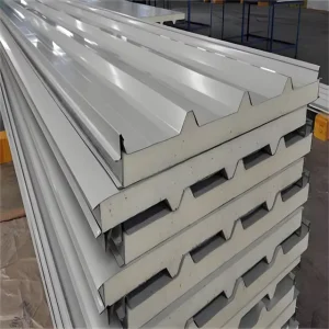 Sturdy Waterproof Cement Partition Wall Colored Steel Sheets Roofing Waterproof Sandwich Panels