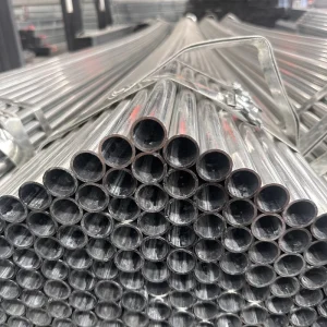 Superb Structural Capacity Heavy Protective for Latvia Coastal Container Terminals Round Galvanized Steel Pipe