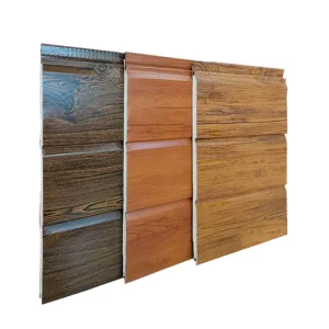 Supplier Siding Panels Exterior Wall Insulated 16mm Aluminum Wall Roof House EPS PU Sandwich Panels