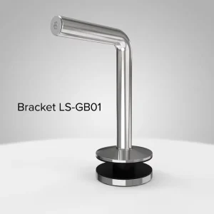 Supplier Stainless Steel Fixed Staircase Handrail Support Fittings Balcony Glass Stair Railing System Brackets