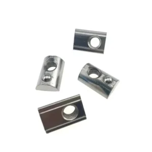 T Shape Block Sliding Nut Hammer Spring Ball for Series Aluminum Profile Extrusion Slot Track