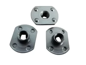 T-Slot Weld Nut 304 Stainless Steel Zinc Plated DIN Standard Welding Nut for Steel Structure